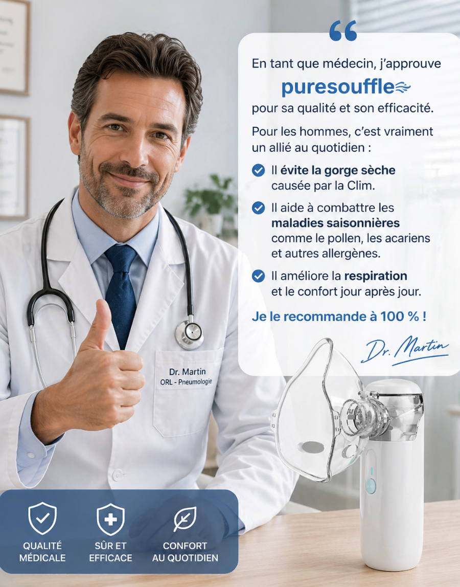 Puresouffle - Diffuseur de micro-brume portable